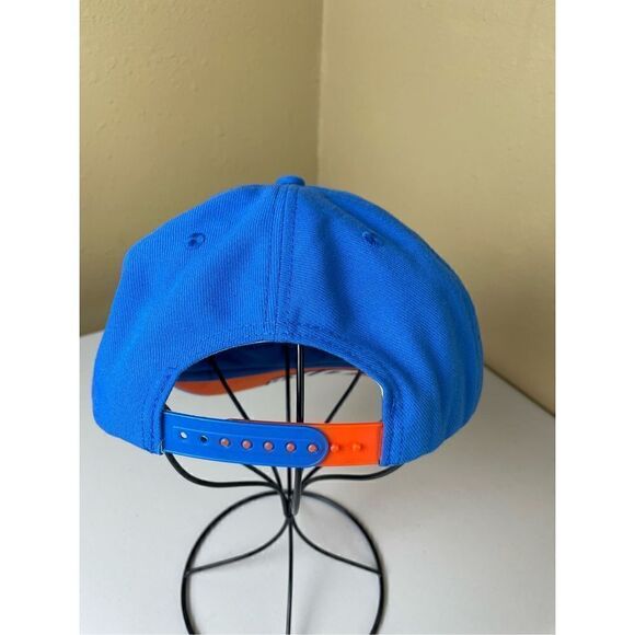 Oklahoma City Thunder OKC NBA Adjustable Snapback Blue Orange Baseball Hat - Picture 2 of 7